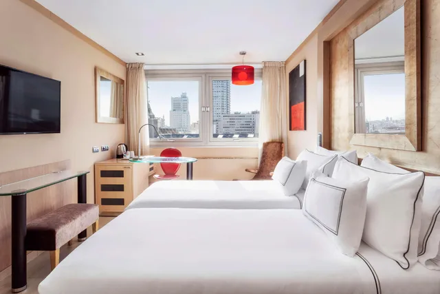 غرفة قياسية بسريرين منفصلين، Melia Madrid Princesa Hotel 6/10