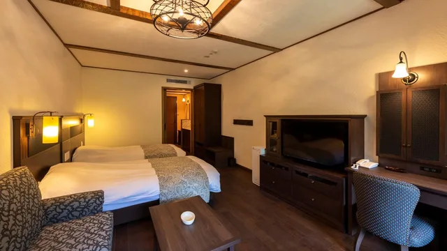 Standard, Twin Beds, Outdoor Bath، La Vista Kirishima Hills 1/1