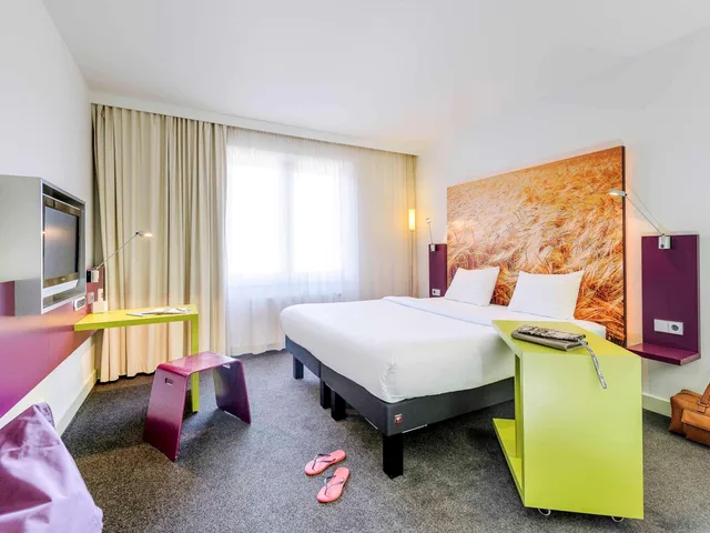 غرفة بسرير كوين، Ibis Styles Hamburg Alster City 10/10