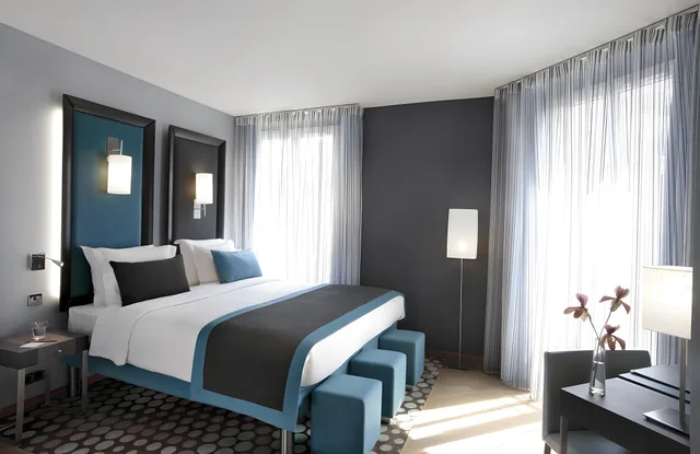 جناح بسرير مزدوج أو سريرين منفصلين، Hotel Bassano 1/1