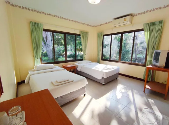 فيلا بـ3 غرف نوم، Thara Cholapruek Resort 2/2