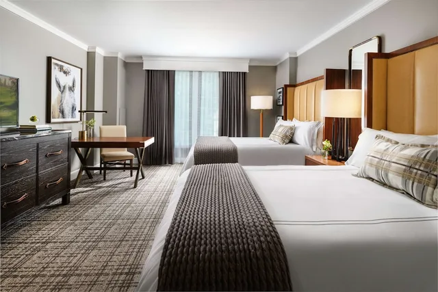 غرفة ديلوكس بسريرين مزدوجين، Chateau Elan 1/4