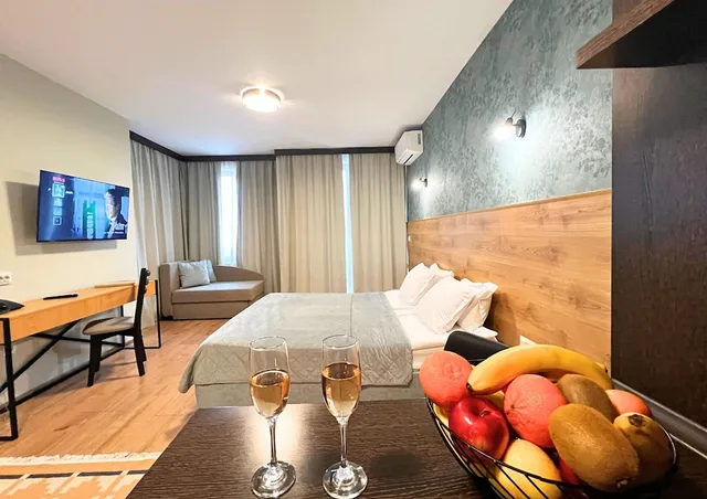 Studio, 1 Double and 1 Single Bed, Sauna, Balcony، St George Ski Spa 9/10