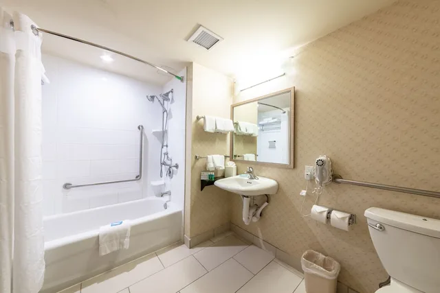 غرفة قياسية بسريرين كوين لذوي الإعاقة، Holiday Inn Express Suites Riverport 4/5