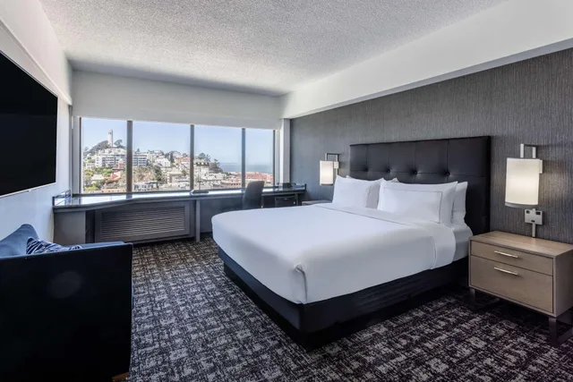 غرفة بريميوم بسرير مزدوج، Hilton San Francisco Financial District 3/5