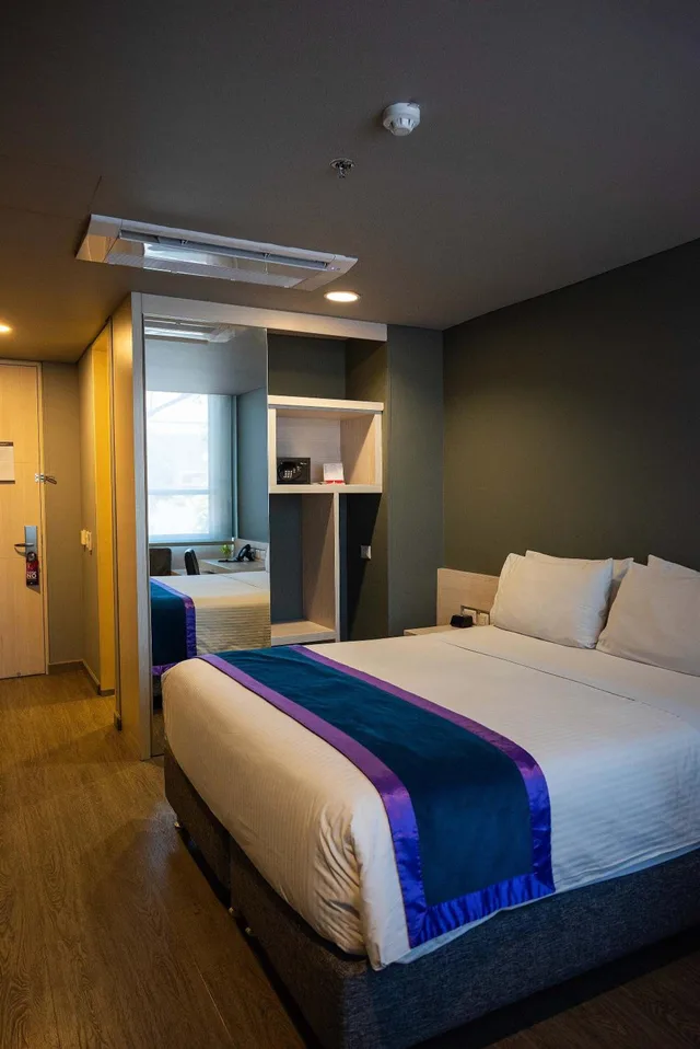 غرفة بسرير كوين، Hotel Black Tower Premium 6/10