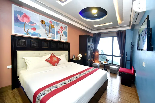 غرفة ديلوكس بسرير كينج، Sapa Nature View Hotel 1/1