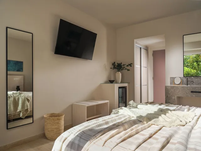 غرفة ديلوكس بسريرين منفصلين بإطلالة على الحديقة، Ionian Hill Hotel 3/10