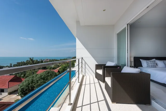 شقة بسريرين مزدوجين بإطلالة على البحر بـ3 غرف نوم، The Beach House Apartment 7/10