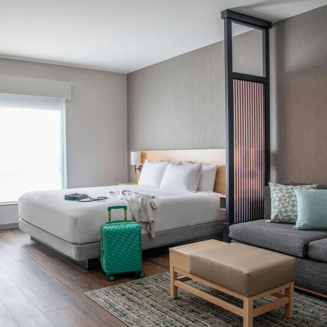جناح بسرير كينج مع أريكة لذوي الإعاقة، Hyatt Place Newark/Silicon Valley 2/6