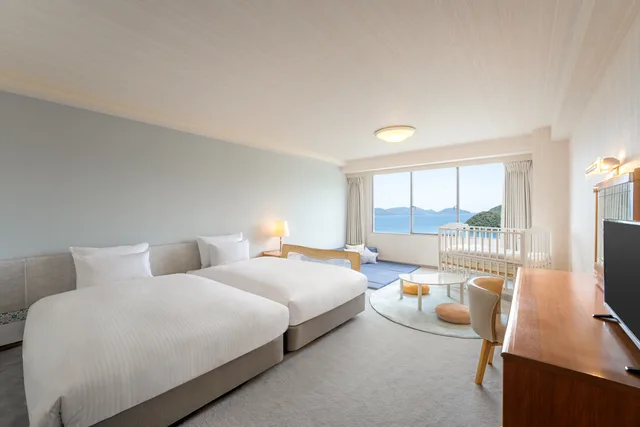 Classic, Family, Single, Twin Beds, Ocean or Sea View، Mercure Kyoto Miyazu Resort & Spa 1/1