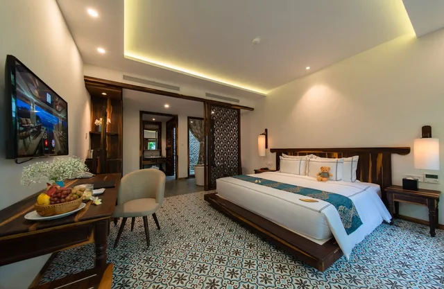 بنغل بسرير كينج بإطلالة على الحديقة، Alibu Resort 3/7