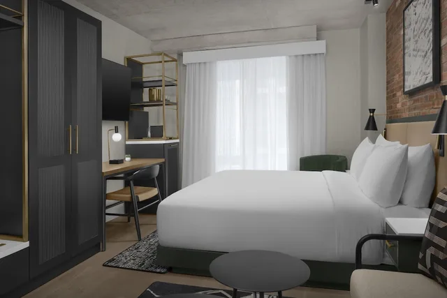 غرفة ديلوكس بسرير كينج، The Livingston, part of JDV by Hyatt 3/10