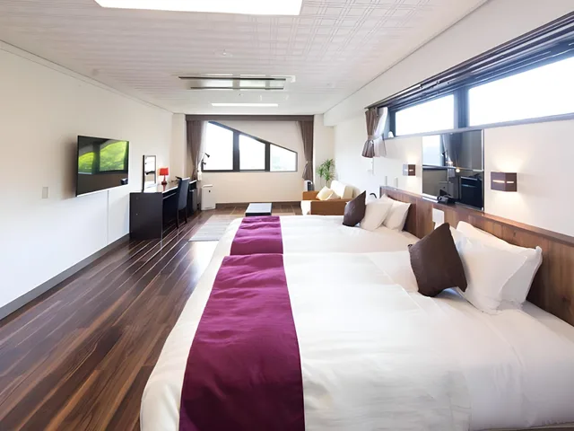 غرفة غربية عصرية ركنية، Livemax Resort Jyogasaki-Kaigan 2/3