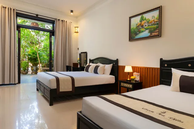غرفة سوبيريور بشرفة، Green Tea Homestay 1/2