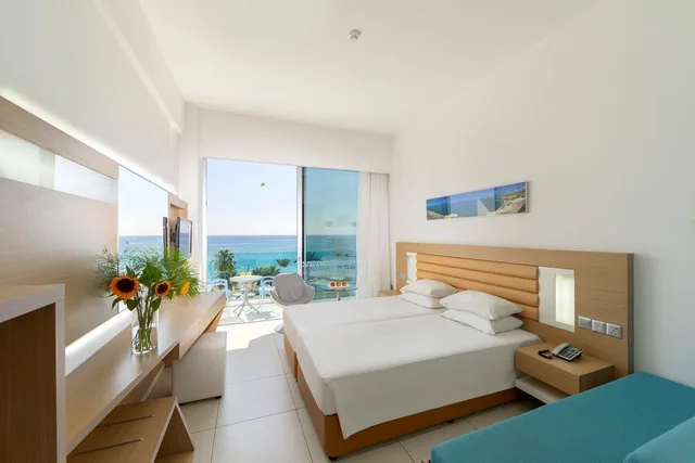 Classic, Double or Twin Bed, Sea View, Vrissaki Beach Hotel 5/8