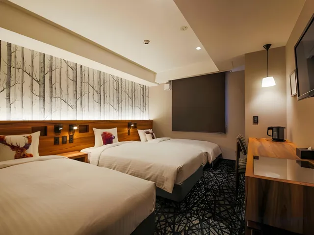 غرفة ثلاثية للمدخنين، Hotel Code Shinsaibashi 1/2