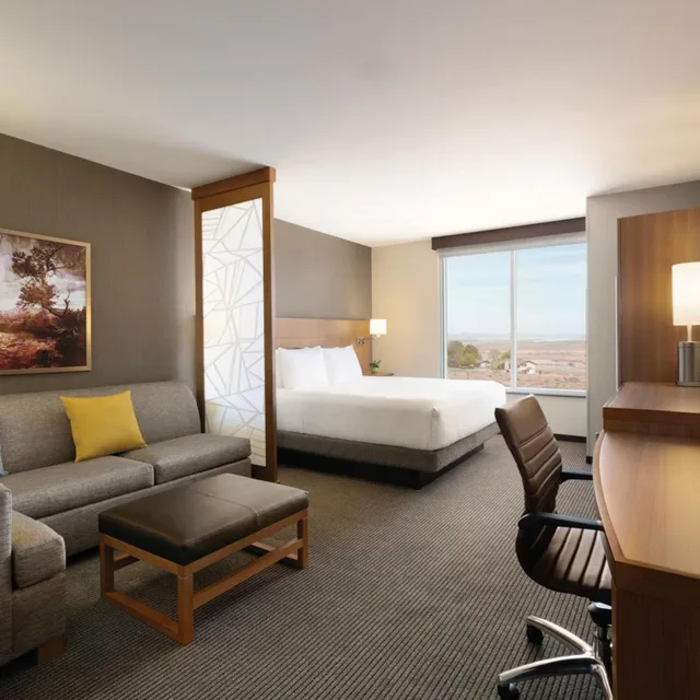 غرفة بسرير كينج بإطلالة لذوي الإعاقة، Hyatt Place Page/Lake Powell 1/2