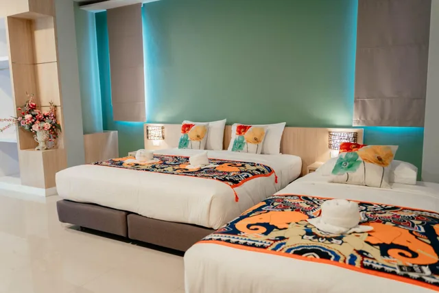 Family, 1 King and 1 Single Beds, It Me Keawanong Hotel 1/1