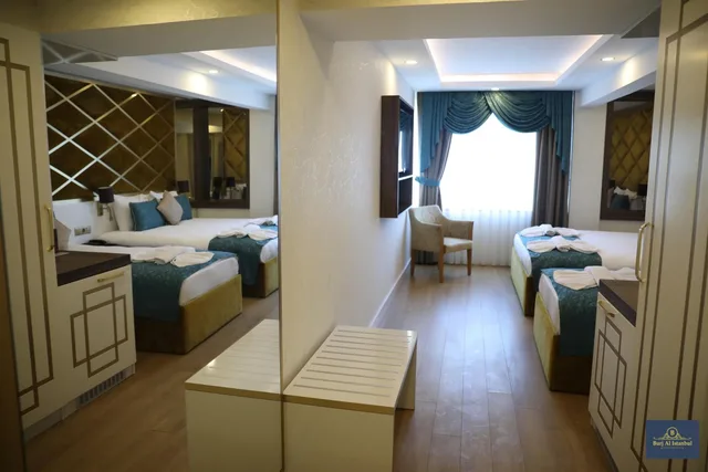 غرفة فاخرة ثلاثية بسرير مزدوج وسرير فردي، Blue Pera Istanbul Hotel 5/10
