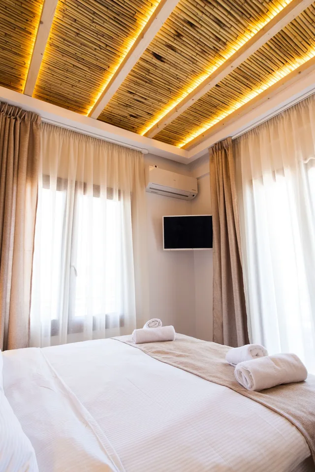 غرفة بريميوم بسرير مزدوج بإطلالة على البحر، Aktaion Beach Boutique Hotel and Spa 1/5