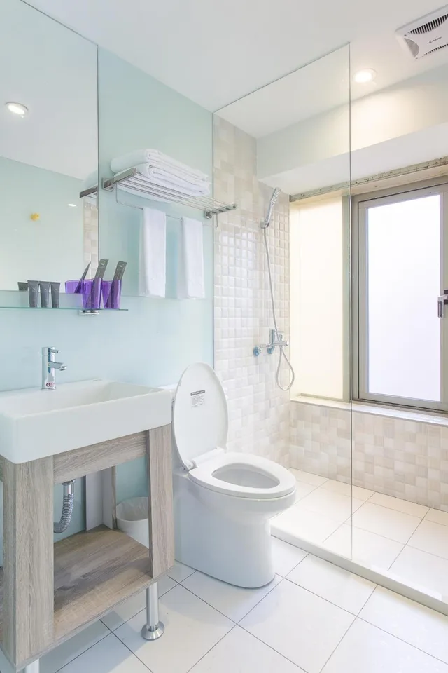 غرفة قياسية بسرير مزدوج، Rf Hotel Sanchong 5/5