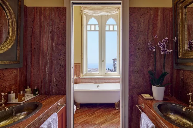 غرفة ديلوكس بسرير مزدوج، Palazzo Vecchio Taormina 4/5
