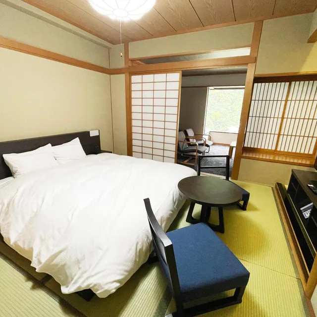 غرفة يابانية قياسية بسرير مزدوج بأرضية تاتامي، Grandvrio Hotel Unazuki Onsen 1/6