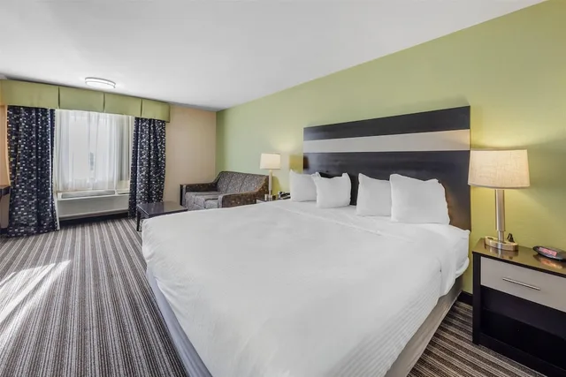 جناح بسرير كينج بحوض جاكوزي، Best Western Borger Inn 2/5