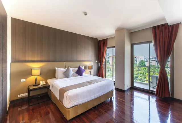 غرفة عائلية بسرير كينج، Mida Hotel Don Mueang Airport Bangkok 1/4