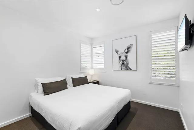 شقة بسرير كوين وسريرين منفصلين بغرفتي نوم، Bella Casa Noosa 10/10