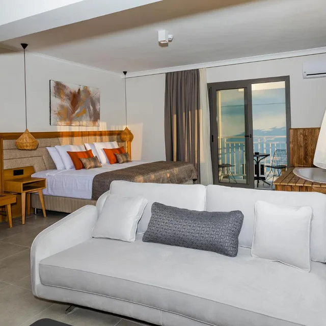جناح بسرير كينج وسرير كوين، Yalipark Beach Hotel 5/20