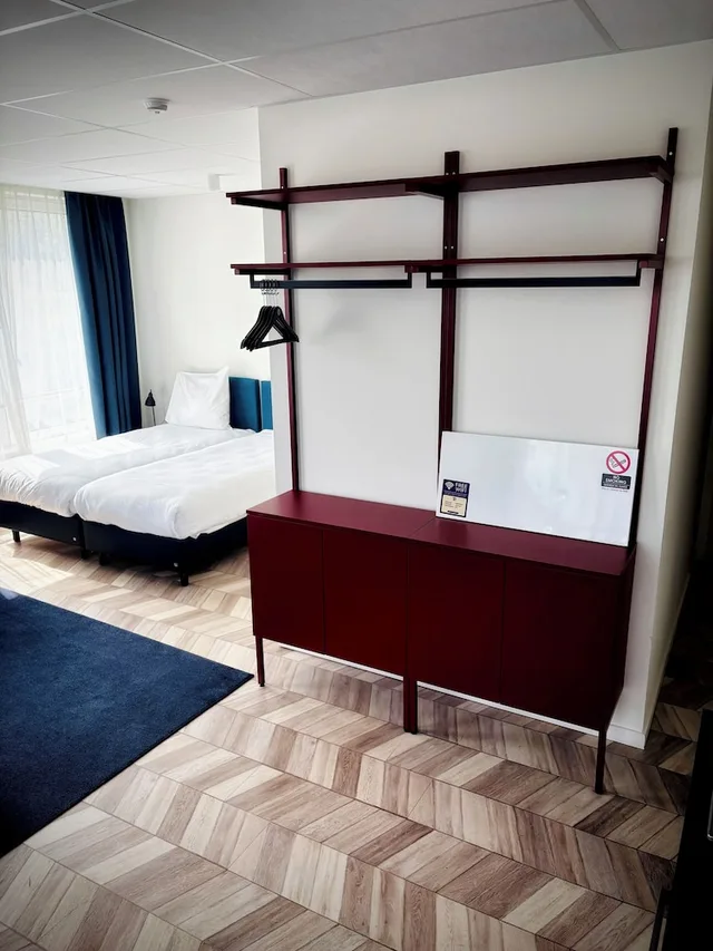 غرفة بسريرين منفصلين، ROXI Residence Brussels 2/4