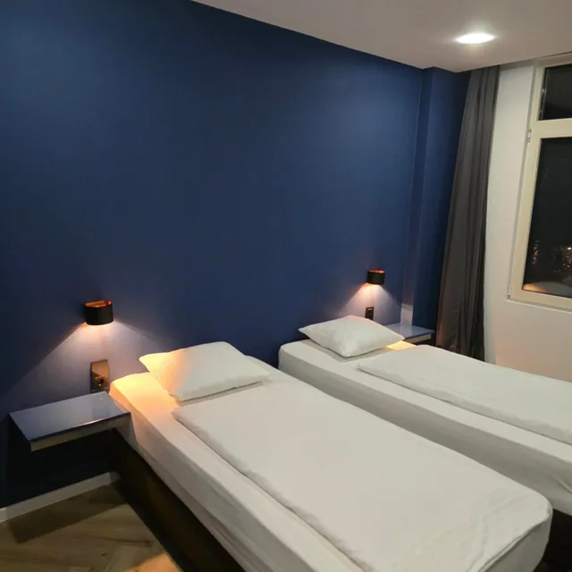 غرفة بسرير مزدوج أو سريرين منفصلين، Hotel Port 4/10