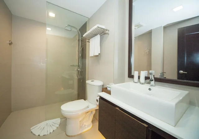 غرفة سوبيريور بسريرين كوين، Fairways And Bluewater Newcoast Boracay 5/5