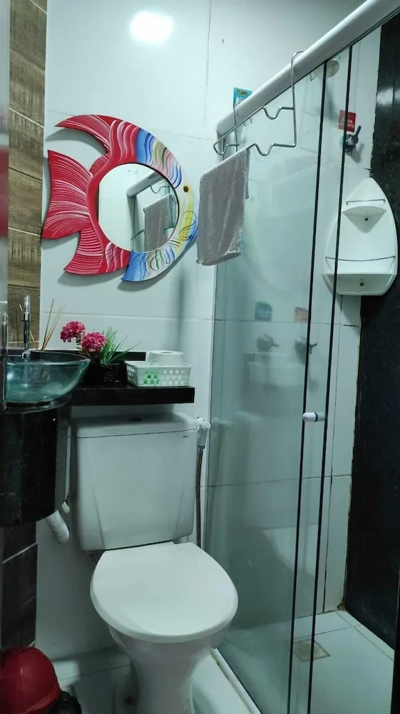 غرفة أساسية بسرير مزدوج بحمام خاص، Pousada dos Cabanos 2/4