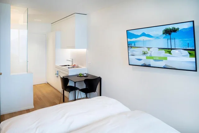 1 Bedroom, Connecting, Studio, Apartment, House, King Bed، Campus Hotel Hertenstein 3/7