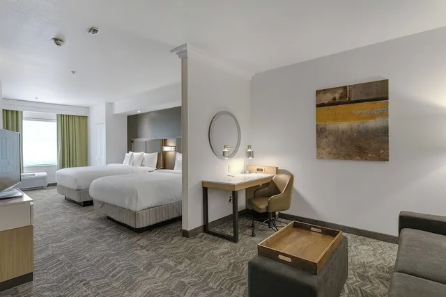 جناح بسريرين كوين مع سرير سحّاب إضافي لذوي الإعاقة، Springhill Suites By Marriott Sacramento Airport Natomas 4/4