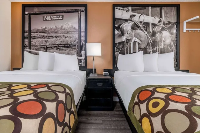 غرفة قياسية بسريرين كوين، Super 8 By Wyndham Cheyenne Wy 6/9