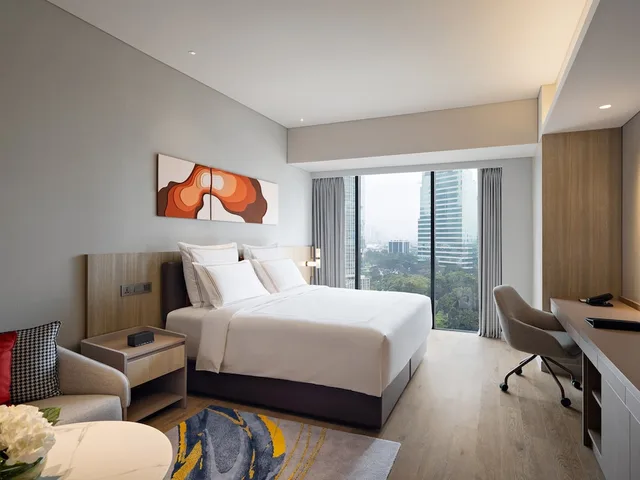 Swiss Advantage, Studio, Twin Beds, Swissotel Living Jakarta Mega Kuningan 1/7