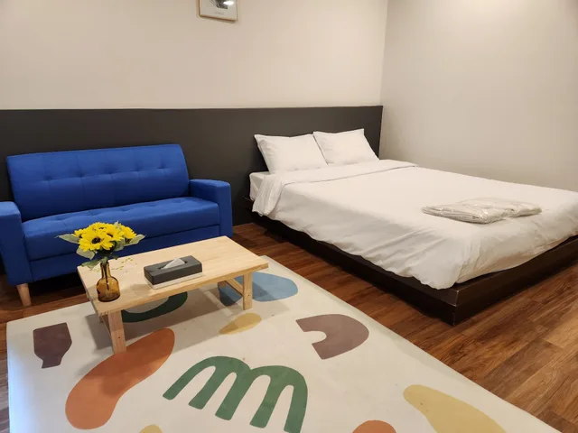 غرفة بريميوم بسريرين مزدوجين، Navis Hotel & Pension 3/7