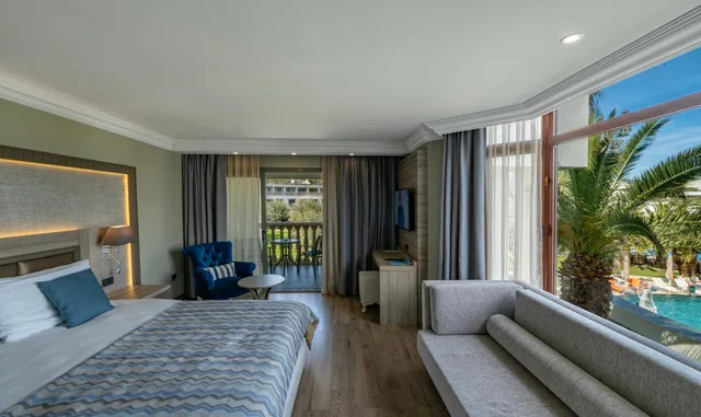 غرفة ركنية بسرير كينج، Samara Hotel Bodrum Ultra All Inclusive 3/10