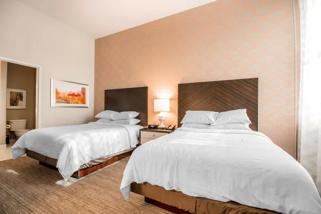 جناح بسريرين كوين مع أريكة، Embassy Suites Louisville Downtown 3/7