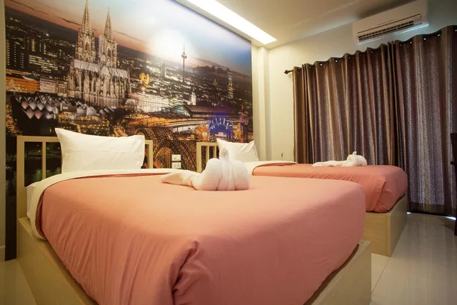 غرفة ديلوكس بسريرين منفصلين، Morage Hotel 2/2