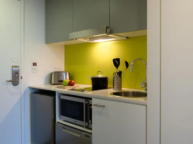 Deluxe, Studio, Apartment, King Bed, Citadines on Bourke Melbourne 4/5