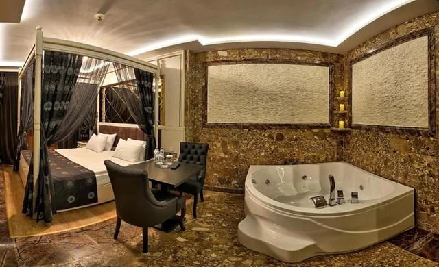 جناح ديلوكس بسرير كينج بجاكوزي، Samir Deluxe Hotel 3/3