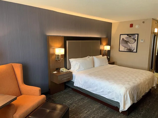 غرفة بريميوم بسرير كينج، Holiday Inn Hotel & Suites Chicago-Carol Stream(Wheaton) 1/3