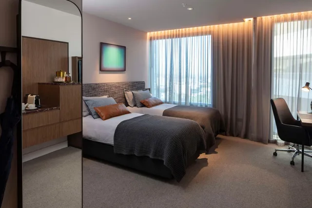 غرفة بسرير فردي بإطلالة على المدينة، Next Hotel Melbourne, Curio Collection by Hilton 3/6