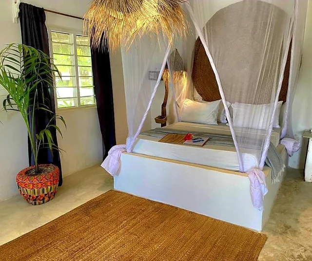 غرفة عائلية بإطلالة على البحر، Garden Beach Bungalows 4/10