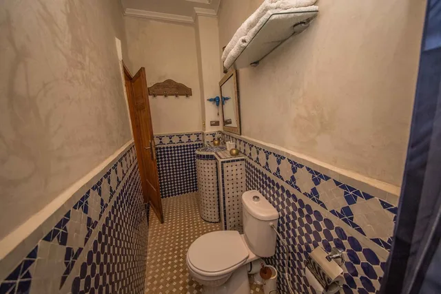 غرفة جونيور بإطلالة على الفناء، Riad Ouliya 2/2